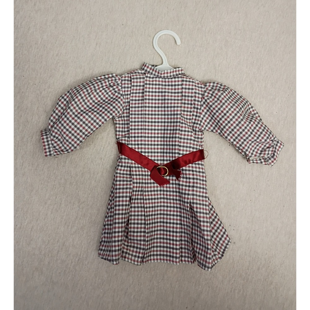 American Girl Pleasant Company Samantha Meet Dress Checkered Plaid 18 Inch Doll